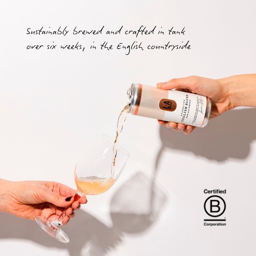 L.A Brewery Non-Alcoholic Sparkling English Blush Kombucha