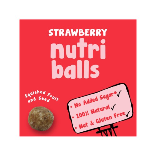 Good4u Nutri Balls Strawberry Multipack