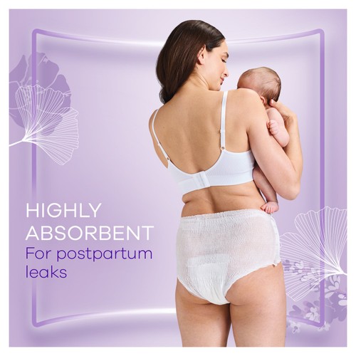 Always Discreet Postpartum and Adult Incontinence Pants Size M