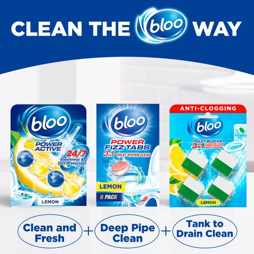 Bloo Toilet Block Lemon