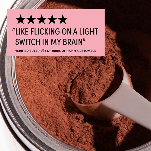 INDI Mind Cocoa and Berry Flavour Brain Powder