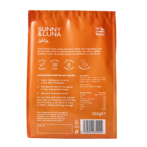 Sunny & Luna Pumpkin Gnocchi