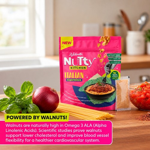 Whitworths Nutty Kitchen Plant Based Italian Mince