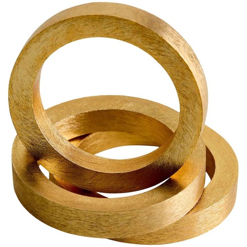 M&S Set of 4 Metallic Napkin Rings