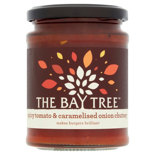 The Bay Tree Spicy Tomato & Caramelised Onion Chutney, 320g The Bay Tree Spicy Tomato & Caramelised Onion Chutney, 320g