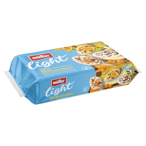 Muller Light Fat Free Yogurts with Chocolate Sprinkles 
