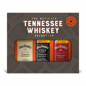 Jack Daniel's Tennessee Whiskey Trio Selection Gift Set