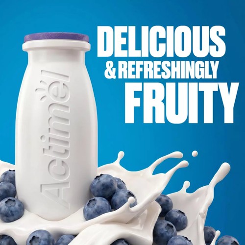 Actimel Blueberry Immune Support Yoghurt Drink Multipack