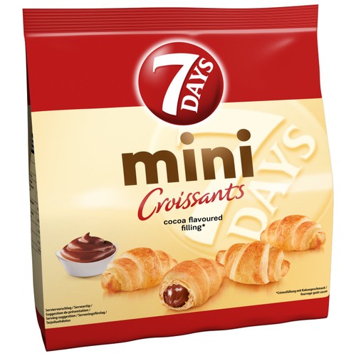 7 Days Mini Croissant with Cocoa Filling
