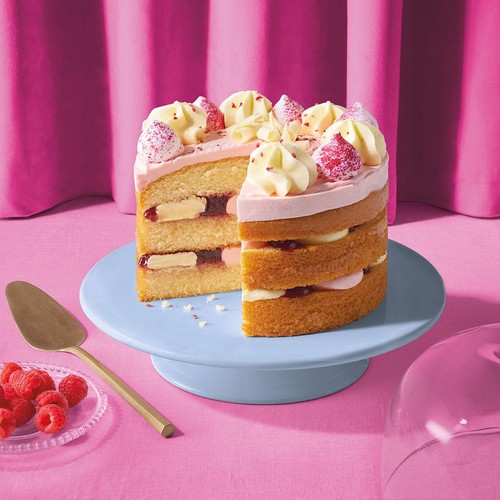 M&S Raspberry Ripple Cake