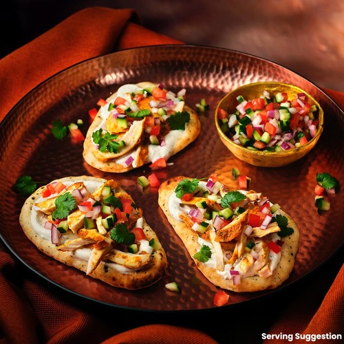 Ocado 6 Mini Garlic & Coriander Naans