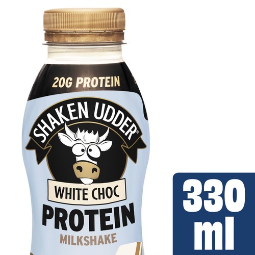 Shaken Udder White Chocolate Flavoured Protein Milkshake