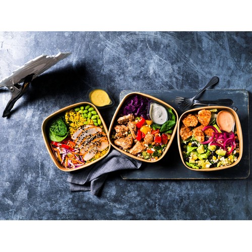 M&S High Protein Naked Chicken Katsu Salad