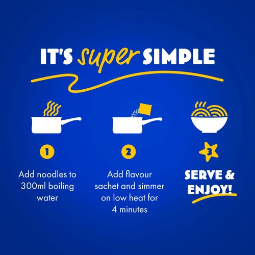 Batchelors Super Noodles Chicken Flavour Instant Noodles
