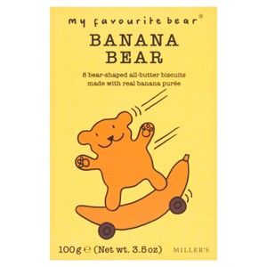 Miller's My Favourite Bear All Butter Biscuits with Real Banana