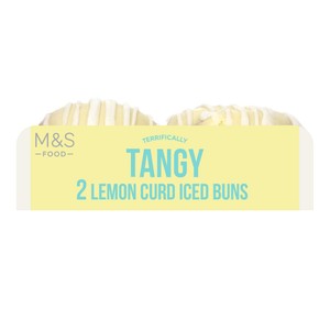 Lemon Curd Iced Buns