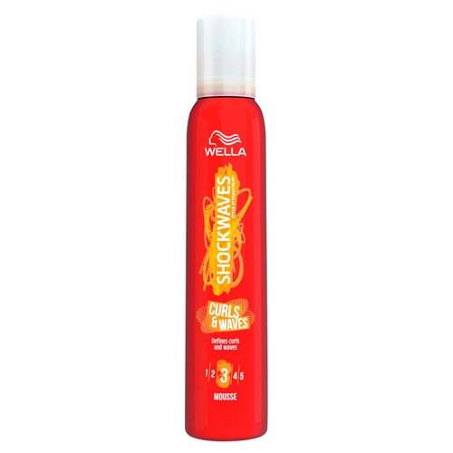 Wella Shockwaves Curls and Waves Mousse