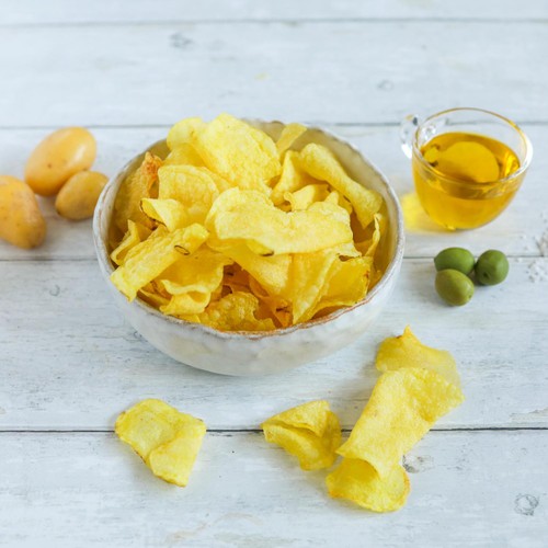 Jasper's Organic Potato Crisps 100% Extra Virgin Olive Oil