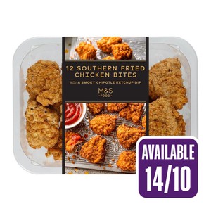 British 12 Southern fried Chicken Bites