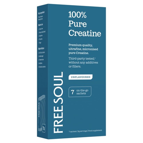 Free Soul Creatine Monohydrate 7 pack