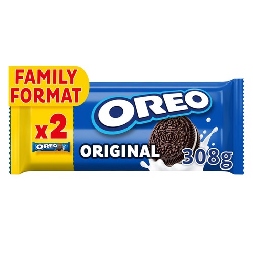 Oreo Chocolate Sandwich Biscuit Twin Pack