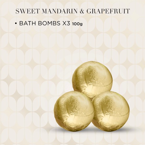 Baylis & Harding Sweet Mandarin & Grapefruit Luxury Bath Bomb Gift Set