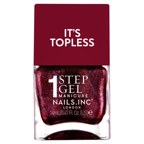 Nails.INC Topless Nail Polish Scarlett