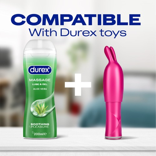 Durex 2 in 1 Massage Aloe Vera Lube Water Based