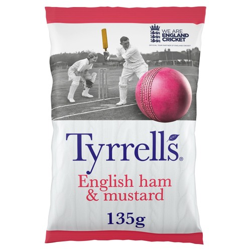 Tyrrell's English Ham & Mustard Sharing Crisps