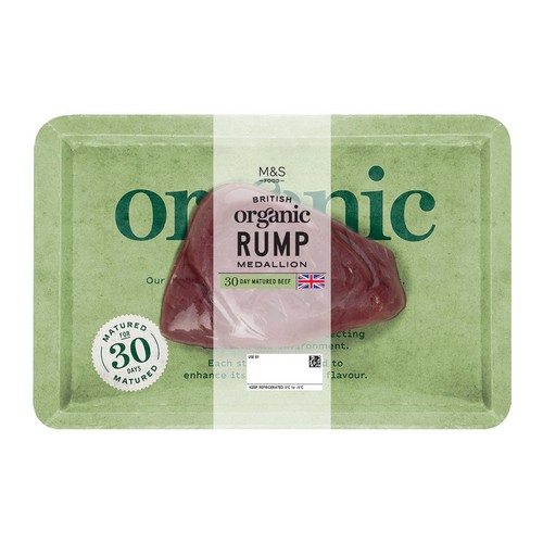 M&S Organic Rump Medallion Steak