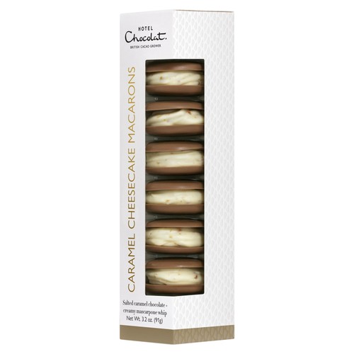 Hotel Chocolat Caramel Cheesecake Chocolate Macarons