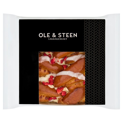 Ole & Steen Strawberry & White Chocolate Social Slice