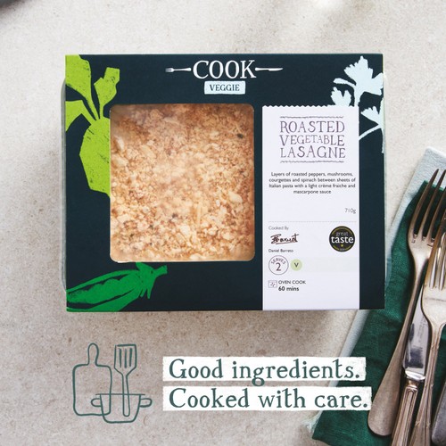 COOK Roasted Vegetable Lasagne for 2