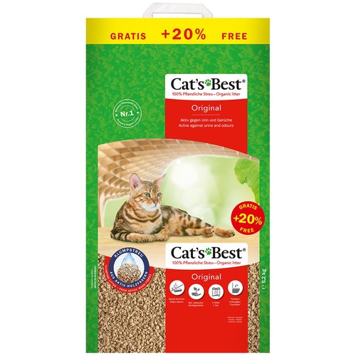 Feline Litter Best Organic Cat Litter Cat's Best Smart Pellets Cat