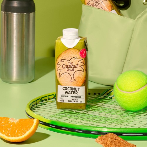 Coconut Collab 100% Pure Coconut Water 12 x 330ml