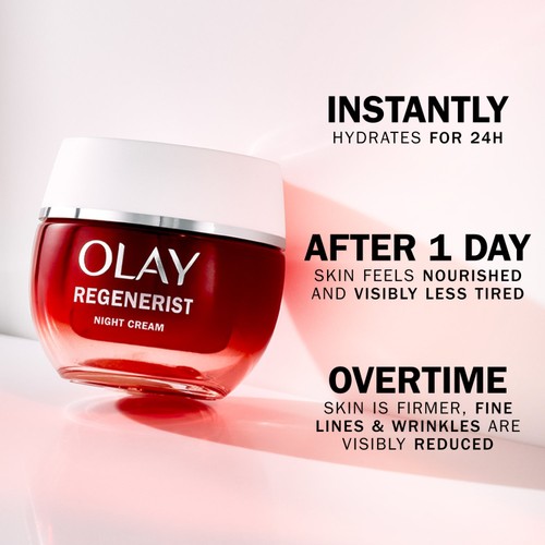 Olay Regenerist 3 Point Firming Anti-Ageing Night Cream Moisturiser