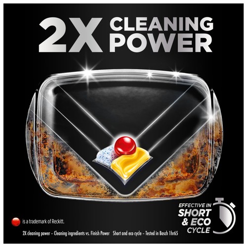 Finish Ultimate All in One Dishwasher tabs Lemon