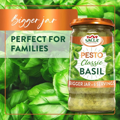 Sacla' Classic Basil Pesto