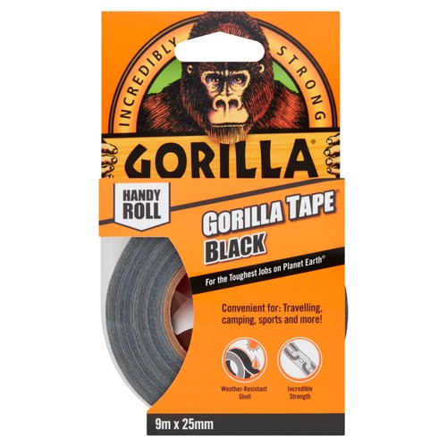 Gorilla Handy Tape Black 9m