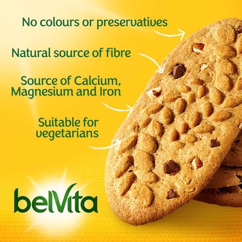 Belvita Honey & Nuts Choc Chips Breakfast Biscuits