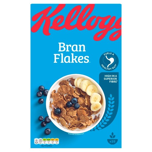 Kellogg's Bran Flakes Breakfast Cereal