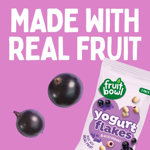 Fruit Bowl Blackcurrant Yogurt Flakes