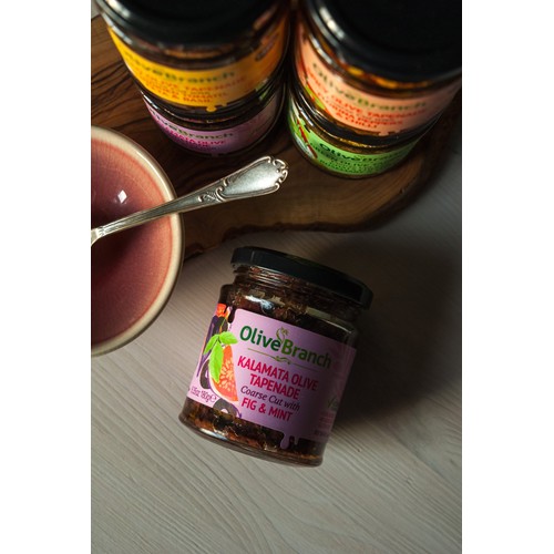 Olive Branch Kalamata Olive Tapenade with Fig & Mint