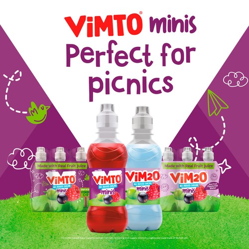 Vimto Original No Added Sugar Real Fruit Still Kid's Juice Drinks
