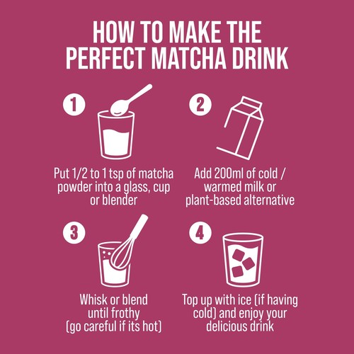 Green Origins Wild Berry Matcha Green Tea Drink Powder