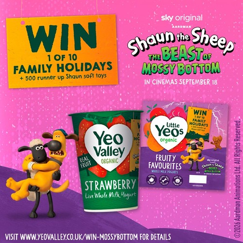 Yeo Valley Little Yeos Organic Fruity Favourites Smooth Yoghurts