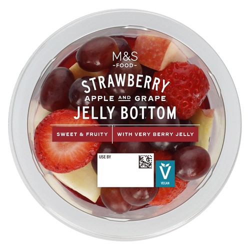 M&S strawberry, apple & berry jelly bottom