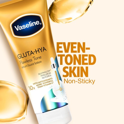 Vaseline Gluta-Hya Lotion Flawless Glow