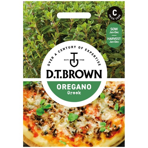 Mr Fothergills Seeds - D.T. Brown Oregano Greek