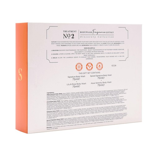 Sanctuary Spa Bodywash Fragrance Discovery Gift
